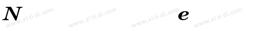 NewCenturySchlbkExt 字体转换